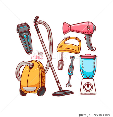 Home appliances set 95403469