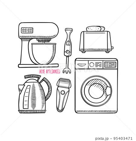 Home appliances set 95403471