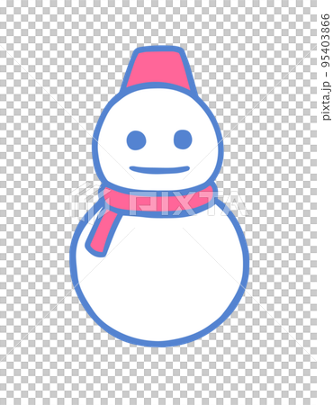 雪人,雪人,簡單 95403866