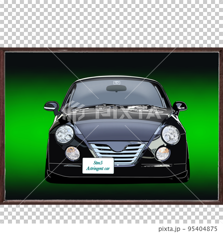 スポーツカー クルマ 自動車 イラスト 背景 スポーツカー クルマ 自動車 イラスト 背景 95404875