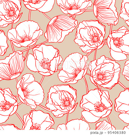 white poppies 95406380