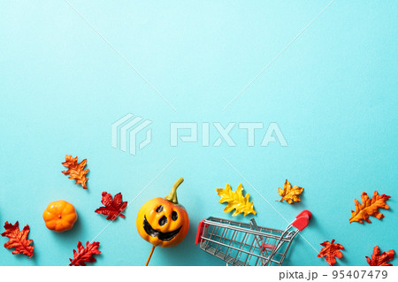ハロウィーン ハロウィン 背景 95407479