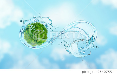 Environmental protection concept 95407551
