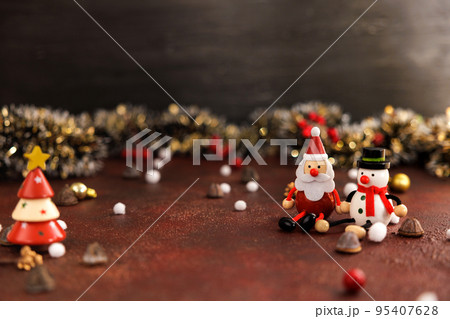 クリスマスイメージ サンタクロース クリスマスイメージ サンタクロース 95407628