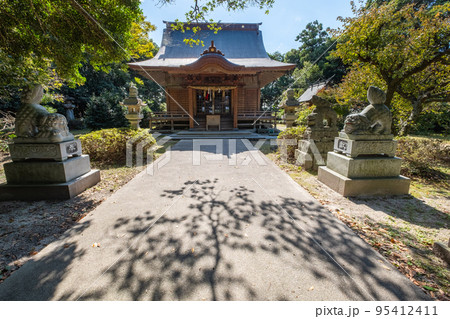 壹宮神社　拝殿　鳥取県西伯郡大山町 95412411
