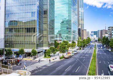 白金高輪駅周辺の都市風景 95412985