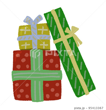 クリスマスプレゼントのイラスト クリスマスプレゼントのイラスト 95413367