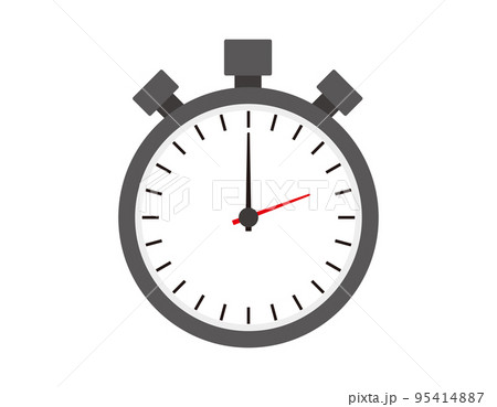 機械式のストップウオッチのイラスト 95414887