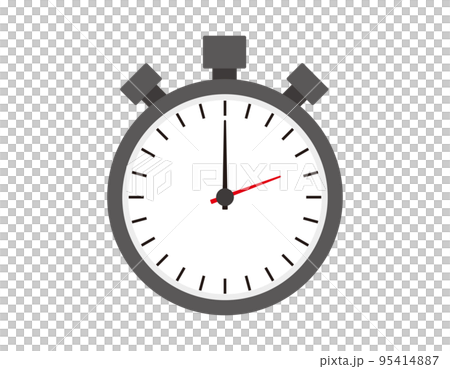 機械式のストップウオッチのイラスト 95414887