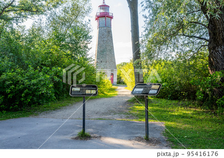 Gibraltar Point Lighthouse. Toronto Islands, Ontario, Canada. Gibraltar Point Lighthouse. Toronto Islands, Ontario, Canada. 95416176