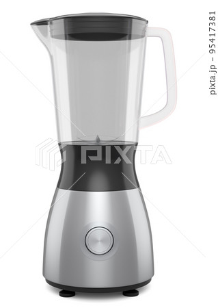 Electric blender for making healthy smoothie isolated on a white background 95417381