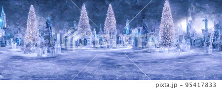 Christmas Decoration. Holiday Decorations. Christmas balls. Banner size Christmas Decoration. Holiday Decorations. Christmas balls. Banner size 95417833