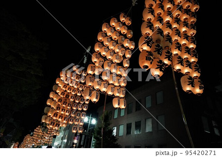 東北三大祭り 竿燈 ドッコイショードッコイショ 東北三大祭り 竿燈 ドッコイショードッコイショ 95420271