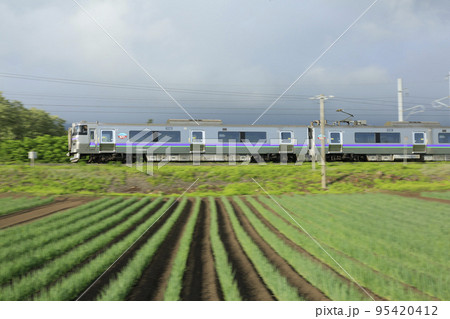 【流し撮り】733系1000番台(はこだてライナー) JR北海道所属 【流し撮り】733系1000番台(はこだてライナー) JR北海道所属 95420412