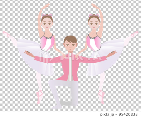 芭蕾舞“胡桃夾子”糖果國家_各國舞蹈_米里頓舞蹈形象 95420838