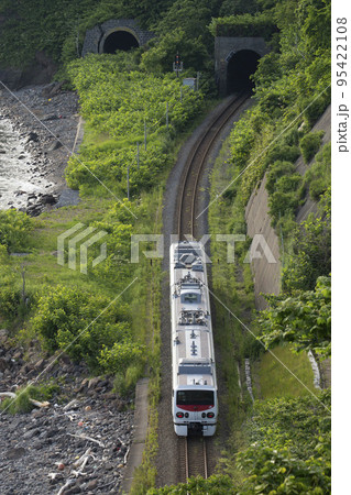 【鉄道写真】キヤE193系East i-D　JR室蘭本線検測　JR東日本所属 95422108