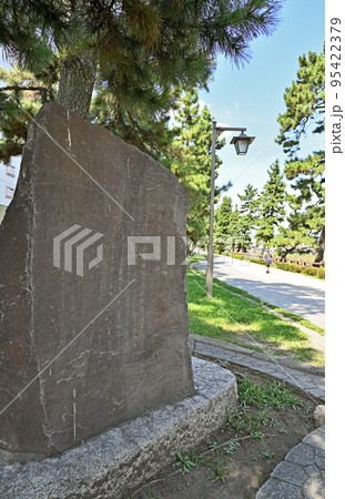 草加宿散歩・松尾芭蕉文学碑　草加松原 95422379