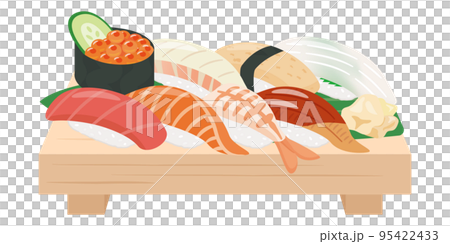 什錦壽司的插圖 95422433