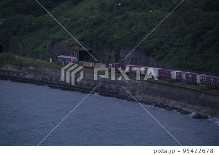 【鉄道写真】夕方から夜にかけて、JR函館本線落部~野田生間を走る列車たち 【鉄道写真】夕方から夜にかけて、JR函館本線落部~野田生間を走る列車たち 95422678