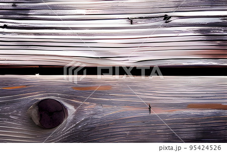 木目調の背景 95424526