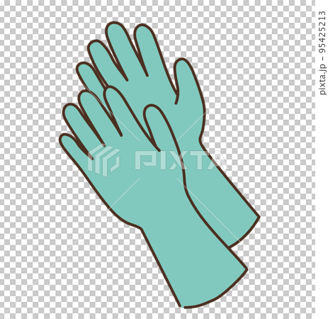 rubber gloves cleaning 95425213