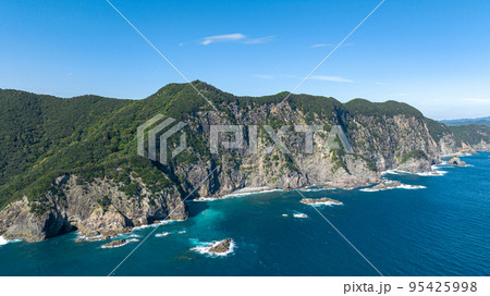 【ドローン空撮】千羽海崖 95425998