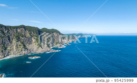 【ドローン空撮】千羽海崖 95425999