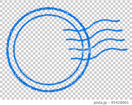 Crayon material postmark/stamp Decoration 95428001