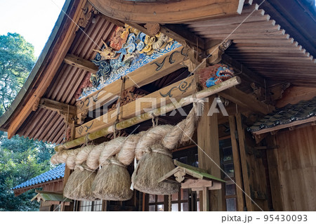 楽々福神社 拝殿 鳥取県西伯郡伯耆町宮原 楽々福神社 拝殿 鳥取県西伯郡伯耆町宮原 95430093