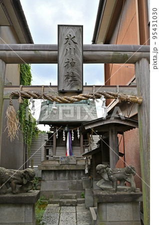 草加宿散歩・住吉氷川神社 95431030
