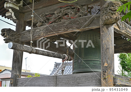 草加宿散歩・鐘楼 東福寺 真言宗智山派 草加宿散歩・鐘楼 東福寺 真言宗智山派 95431049