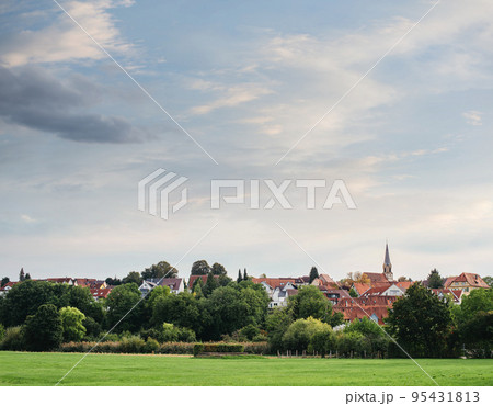 Freiberg am Neckar On the Sunset. Small European town in Baden Wurttemberg, Germany, Europe. Nekar river, southwestern Germany Freiberg am Neckar On the Sunset. Small European town in Baden Wurttemberg, Germany, Europe. Nekar river, southwestern Germany 95431813