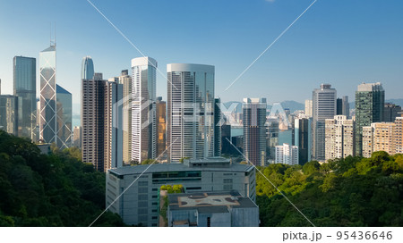 Skyscrapers in Admiralty in Hong Kong City 14 Oct 2022 Skyscrapers in Admiralty in Hong Kong City 14 Oct 2022 95436646