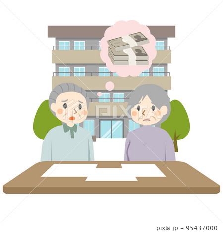 高齢夫婦が介護施設について考える 高齢夫婦が介護施設について考える 95437000