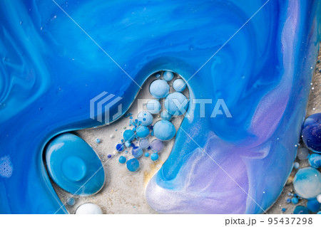 Colorful Bright Bubbles Oil Beautiful Paint Universe Color Moving Multicolored. Space Universe, Quantum Physics. Fantastic Hypnotic Surface. Colorful Bright Bubbles Oil Beautiful Paint Universe Color Moving Multicolored. Space Universe, Quantum Physics. Fantastic Hypnotic Surface. 95437298