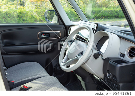 軽自動車の運転席 軽自動車の運転席 95441861