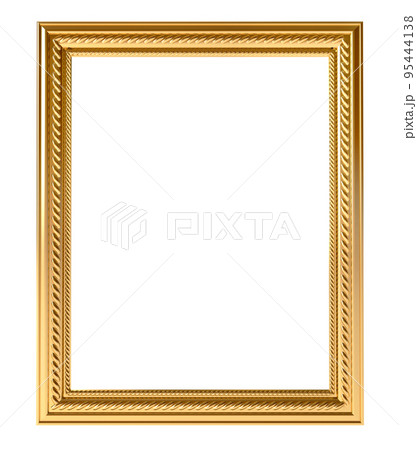 Gold vintage frameのイラスト素材 [95444138] - PIXTA