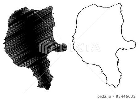 Lipari (Aeolian Islands, Italian Republic, Italy) map vector illustration, scribble sketch Lipari map Lipari (Aeolian Islands, Italian Republic, Italy) map vector illustration, scribble sketch Lipari map 95446635