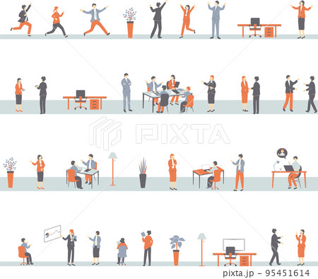 ビジネスシーン　素材集 95451614