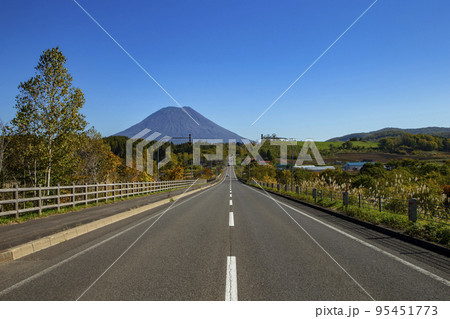 羊蹄山に続く道 羊蹄山に続く道 95451773