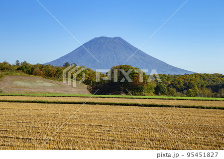 秋の羊蹄山 95451827