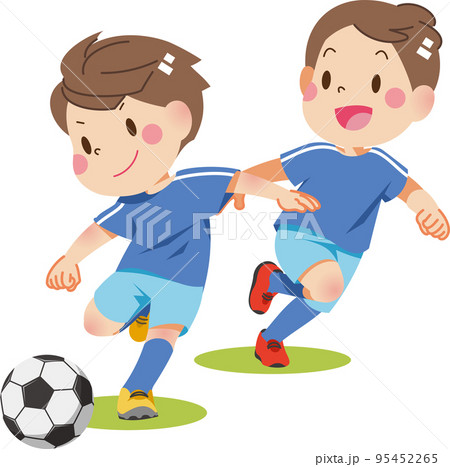 サッカーをする少年たち サッカーをする少年たち 95452265
