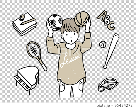 想上課的男孩 95454272