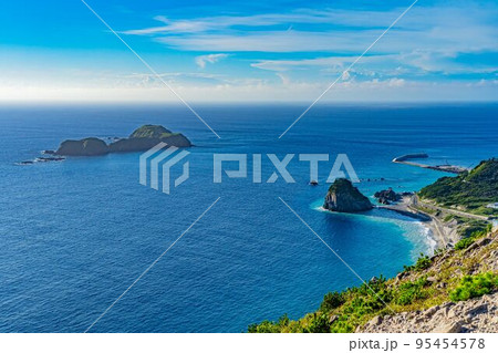 【風景】新島　展望台 95454578
