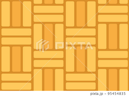 Tiles or Paving Seamless pattern of Color geometric mosaic street on Flat Cartoon Hand Drawing Template Illustration 95454835