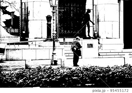 神戸市立博物館 白黒写真 神戸市立博物館 白黒写真 95455172