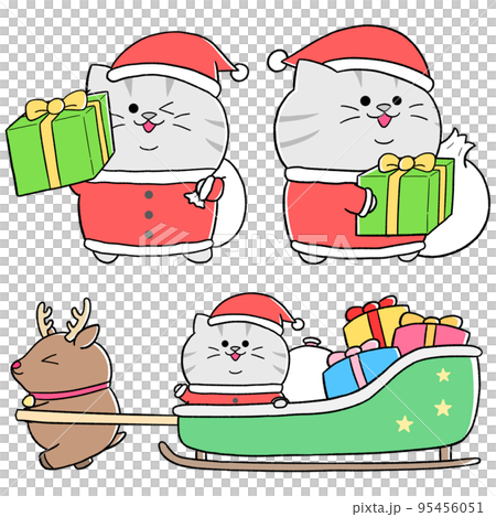 Yurukawa Mackerel Santa 3-piece set ② 95456051