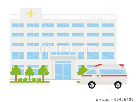 病院 救急車 95456409