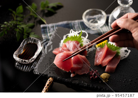 まぐろ刺身 まぐろ刺身 95457187