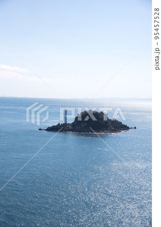 秋の鳴門海峡　飛島 95457528
